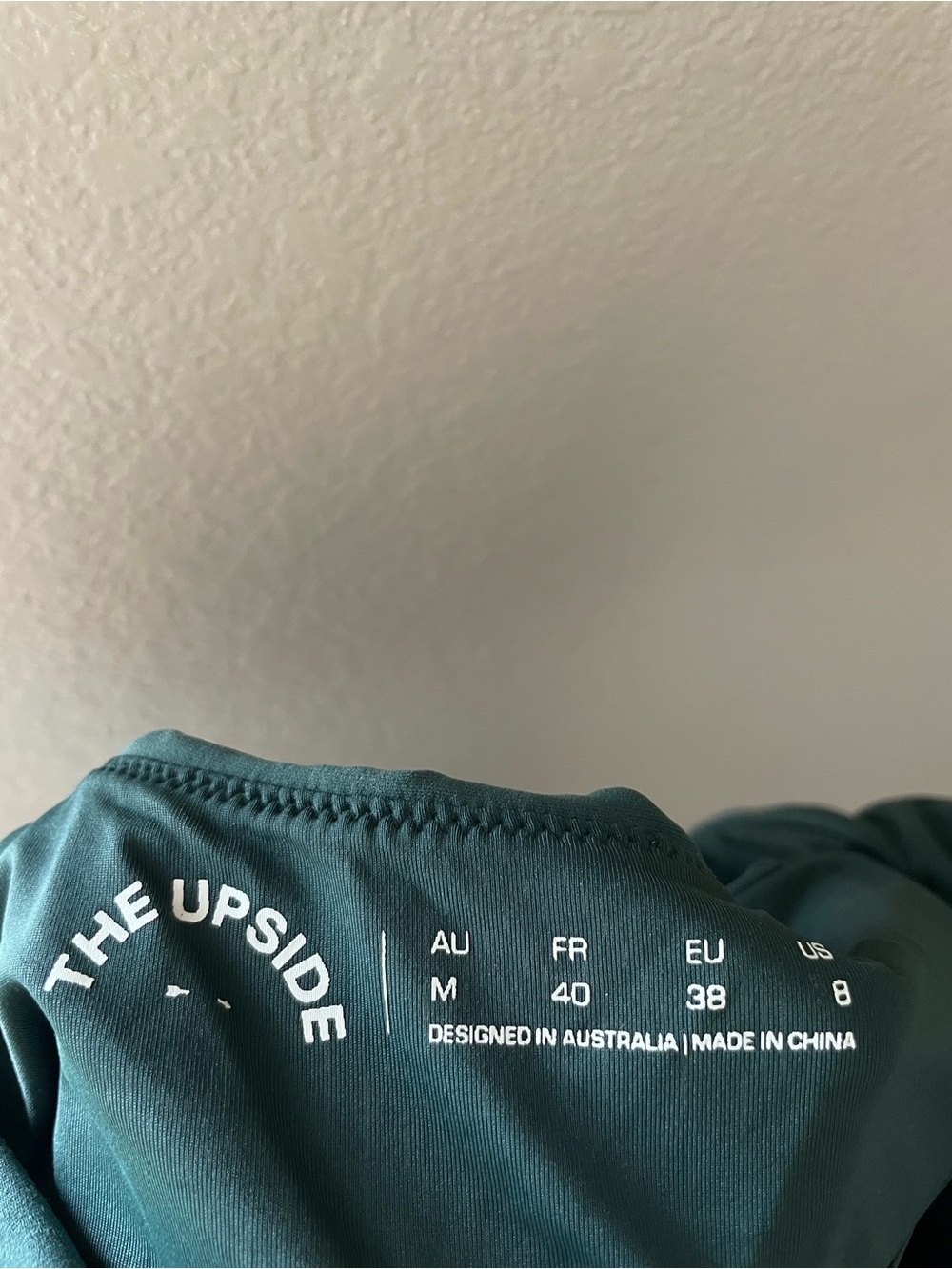The Upside Peached Lucette Pleated Eden Green Tennis Athletic Mini Dress Size 8 - Picture 8 of 10